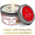 thumbnail image 4 of Magnificent 101 Long Lasting Pure Love Aromatherapy Candle | 6 Oz - 35 Hour Burn Time | Made of Soy Wax Candle with Florals & Oils for True Love Attraction, Purification & Manifestation, 4 of 5