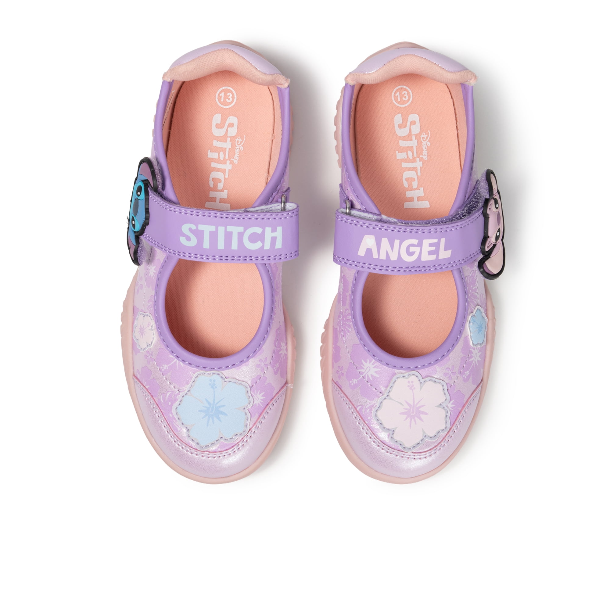Stitch Toddler and Little Girls Ballet Sneaker