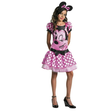 Disney Girls Minnie Mouse Halloween Costume Disguise Large