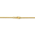 thumbnail image 4 of 14K Yellow Gold chain Cable Concave 18 in 1.95 mm Flat, 4 of 5