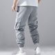 thumbnail image 5 of Pantalones largos para hombre, moda de primavera e invierno, pantalones deportivos casuales, pantalones para hombre, 5 of 5
