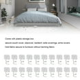 thumbnail image 4 of 400Pcs Headliner Pins Plastic Stainless Steel Wide Application Easy Storage Clear Heads Twist Pins Bedskirt Pins for Sofa Bed Furniture, 4 of 5