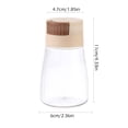 thumbnail image 2 of Clearance! Under $1 Pepper Shakers Precise Quantitative Push Type Measuring Seasoning Shaker Type Dispenser Dispenser, 2 of 8