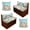Beach Dolphin Tropical Floral, variant on SCRAWLGOD 6 Pcs RV Dinette Seat Covers Elastic Camper Couch Cushion Cover Pet Friendly Camper Interior Decor for Travel Trailer Motorhome, Aztec Hummingbird Cherry Blossom