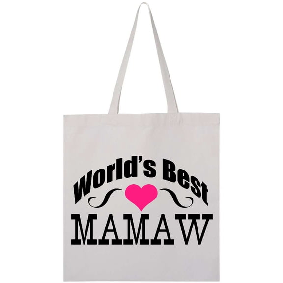 Inktastic World's Best Mamaw Tote Bag