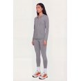 thumbnail image 3 of Women's Drawstring Hooded Zip Front Track Jacket, 3 of 4