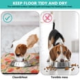 thumbnail image 3 of Peach Print Dog Feeding Mat - Waterproof Non-Slip Pet Food Mat with Kawaii Fruit Design, Multi-Layer Absorbent & Eco-Friendly, Large Size for Messy Eaters, Pink Aesthetic Modern Style, 3 of 4