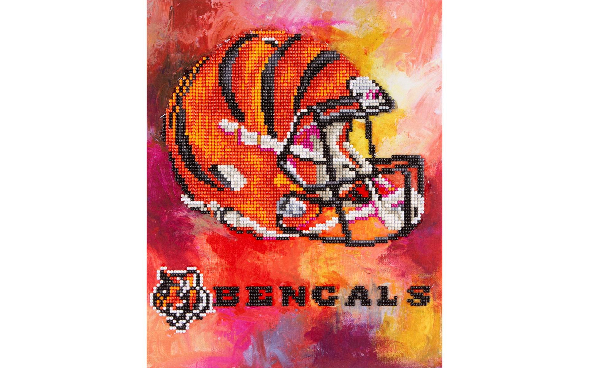 51262 DIAMOND ART KIT 10X12 NFL TEAM CINCINNATI BENGALS Walmart Canada