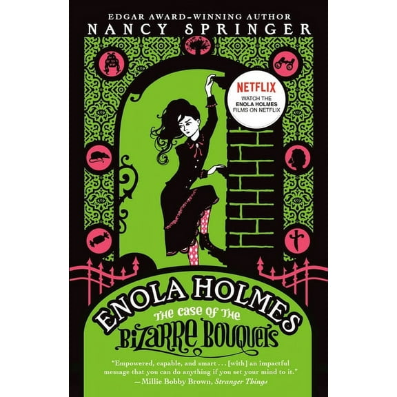 Enola Holmes Mystery Enola Holmes: The Case of the Bizarre Bouquets, Book 3, (Paperback)