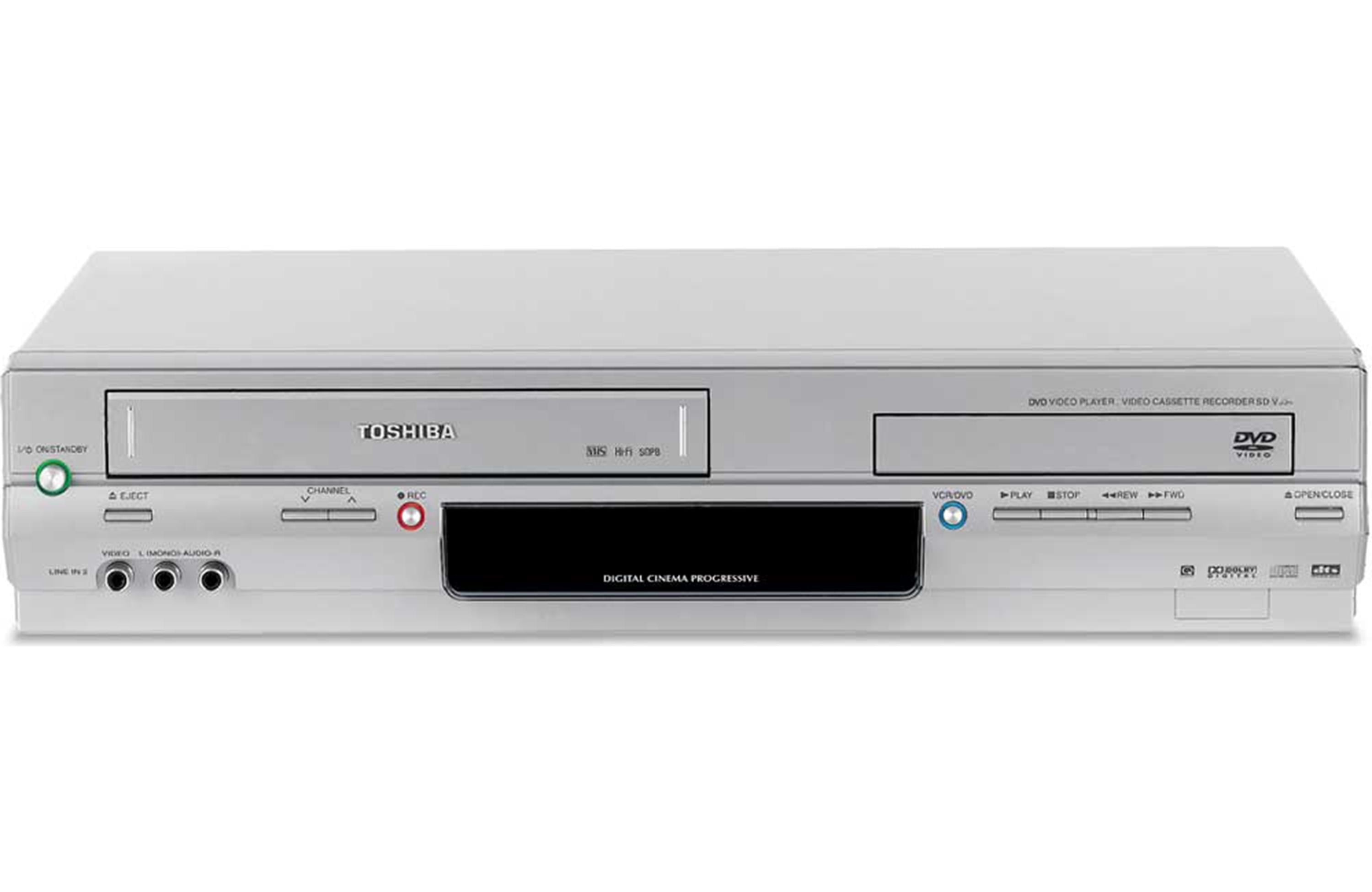TOSHIBA SD-V394 (USed) DVD VCR Combo with MANUAL, and CABLES - Walmart.com