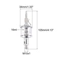 thumbnail image 2 of Unique Bargains M10x1 Thread 16ml Sight Gravity Drip Feed Needle Valve Type Oil Cup, 2 of 5