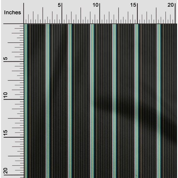 oneOone Cotton Flex Fabric Vertical Stripe Printed Craft Fabric BTY 40 Inch Wide