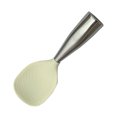 thumbnail image 1 of Cuchara de arroz de silicona vertical creativa, cuchara de arroz antiadherente con mango de madera resistente a altas temperaturas, cuchara de arroz para olla arrocera doméstica, 1 of 6