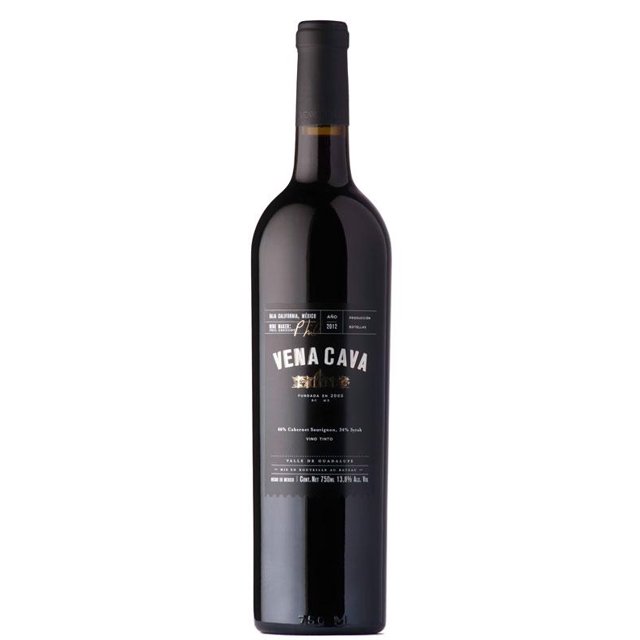 vino tinto Vena Cava Mezcla Especial 750 ml Vid Mexicana No aplica