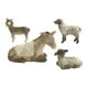 thumbnail image 3 of Juego de belén de 4 figuras de animales Strade Fareast Limited burro caballo oveja pintadas a mano, 3 of 8