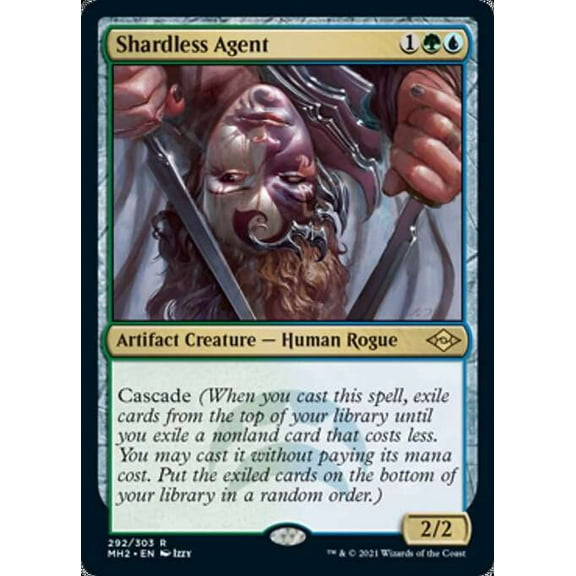 MtG Modern Horizons 2 Rare Shardless Agent (FOIL) #292