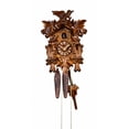 thumbnail image 1 of Cuckoo Clock Five Leaves, Bird, Squirrel, 1 of 3
