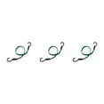 thumbnail image 2 of ZheElen 1/2/3/5 Durable Luggage Rope - Secure And Weather-resistant For Travel Easy Installation Straps With Hook green black 65cm 3PCS, 2 of 6