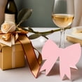 thumbnail image 4 of WHAMVOX 50Ud Carteles Para Asientos Con De Lazo Rosa Para Recepciones Y Fiestas, 4 of 6