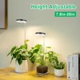 thumbnail image 4 of LORDEM Luz de cultivo de plantas, luz LED de espectro completo para plantas de interior, lámpara de cultivo con temporizador de encendido/apagado automático 4/8/12H, 4 brillo regulable, 2 paquetes de, 4 of 4