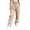 Beige, variant on Women's Drawstring High Waist Wide Leg Sweatpants Y2K Loose Casual Joggrt Pants Soft Athletic Streetwear Pants with Pocket Fall Outfit White
