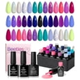 thumbnail image 1 of Set de esmaltes de uñas en gel Beetles Midnight Euphoria, 20 colores, 1 of 8