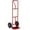 Red, variant on Costway Heavy Duty Hand Truck 660lbs Capacity Trolley Cart with Foldable Nose Plate Red