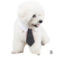 thumbnail image 1 of Collier pour Animaux de Compagnie Mignon Mode Simple Coton Chat Cravate Cravate pour Chaton, 1 of 10