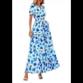 thumbnail image 2 of Vestido Bohemio Floral de Corta para Mujer, Imagen 5 XL, 2 of 9