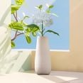 thumbnail image 1 of Realistic Hydrangeas with Long Lifelike Leaves for Home Décor., 1 of 4
