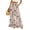 Beige_#08, variant on Womens Wide Leg Pants Drawstring Elastic High Waisted Ruffle Hem Palazzo Pants with Pockets,Dark Blue 2XL