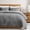Dark Grey, variant on WDCOZY Beige Queen Size Quilt Bedding Sets with Pillow Shams, Cream Tan Lightweight Soft Bedspread Coverlet, Quilted Blanket Thin Comforter Bed Cover for All Season, 3 Pieces, 90x90 inches