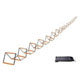 thumbnail image 1 of Escalera de agilidad, juego de pies de fútbol, ​​escalera de coordinación, entrenamiento físico plegable multiusos, fácil de configurar, escalera de 32 rejillas, 1 of 8