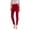 Red, variant on Riforla Warm Leggings for Women High Waist Lamb Lined Thickened Slim Fit Stretchy Thermal Winter Base Layer Pants Fashion Womens Tights Light Purple XXXL