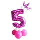 thumbnail image 2 of de Numéricos para de Cumpleaños de Niñas, Número 0-9 Seleccionable Número 5, 2 of 4