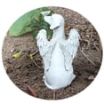 thumbnail image 6 of Angel Pet Dog Statue Memorial Grave Marker Keepsake Antique Stone Resin Garden, 6 of 12