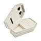 thumbnail image 3 of Caja de joyería de terciopelo, caja de anillo, collar portátil, caja de almacenamiento para exhibición de joyería, caja de regalo de joyería para , beige, 3 of 8