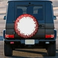 thumbnail image 3 of Kdxio Winter Christmas Snowflake for Tire Cover Wheel Protectors Tyre Covers Weatherproof Wheel Covers Universal Fit for Trailer Rv SUV Truck Camper Travel Trailers 14 inch, 3 of 8