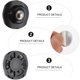 thumbnail image 4 of 16 Pcs Self Adhesive Caster Wheels Mini Swivel Wheels Rotatable Sticky Pulleys, 4 of 5