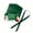 #1Green, variant on Christmas Red Envelopes with 6 Cash Slots,Holiday Money Card Holder with Gift Box for Santa Exchange Teacher Kids Gift