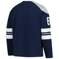 thumbnail image 3 of Men's G-III Sports by Carl Banks Navy Dallas Cowboys Adaptive Lord Stanley Crewneck Sweatshirt, 3 of 4
