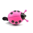 thumbnail image 2 of EXHUMKY Easy Mount Rosy Ladybug Bike Bell Hard Plastic and Aluminum for Bikes, 2 of 7