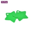 thumbnail image 3 of Uxcell Metal Five stars Tags Stamping,Green Blank Dog Tags for Pet Dog ID Tags,Pendant Decoration,Pack of 15, 3 of 6
