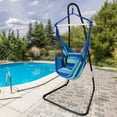 thumbnail image 3 of Sorbus Hammock Chair, Blue and Green, 3 of 7