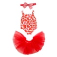 thumbnail image 4 of Hermoso vestido hecho a mano con diadema Bowknot adecuado para muñeca de 18 Estilo F Sunnimix vestido de muñeca de niña, 4 of 4