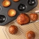 thumbnail image 4 of Molde para pastel de muffins, molde de Cupcake de acero de carbono de color negro para el hogar, 4 of 7