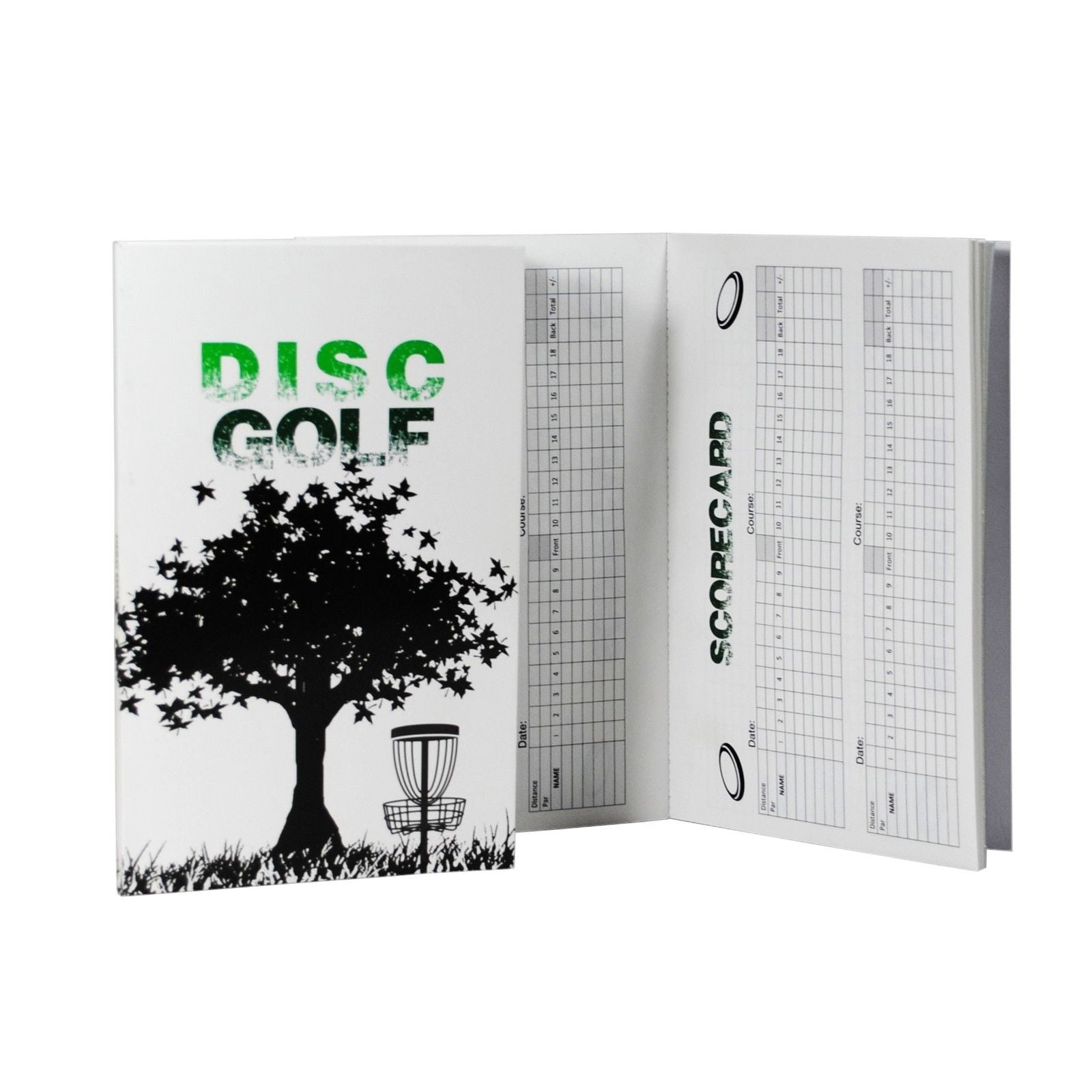 FizzyWire Disc Golf Scorekeeper Notebook, 110 Rounds for 6 Players