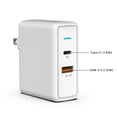 thumbnail image 6 of KEXIN 36W Dual Port Wall Charger Power Adapter, Fast Charger for iPhone / Samsung /etc - White, 6 of 10