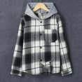 thumbnail image 6 of breaise Girl Boy Button Down Shirt Kid Flannel Shirt Toddler Buffalo Plaid Shirt Boys Western Shirts Long Sleeve Father Son Shirt, 6 of 6