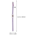 thumbnail image 2 of 5pcs Adorable Dog Collar Adjustable Rhinestone Cat Collar with Bell Pet Supply, 2 of 7